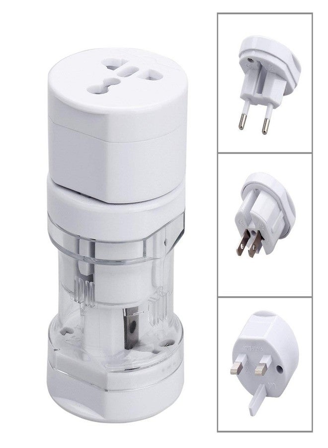 RATEHALF Travel Adapter Round All in One -Supports Over 150 Countries Including US, AUS, NZ, Europe, UK - Image 3